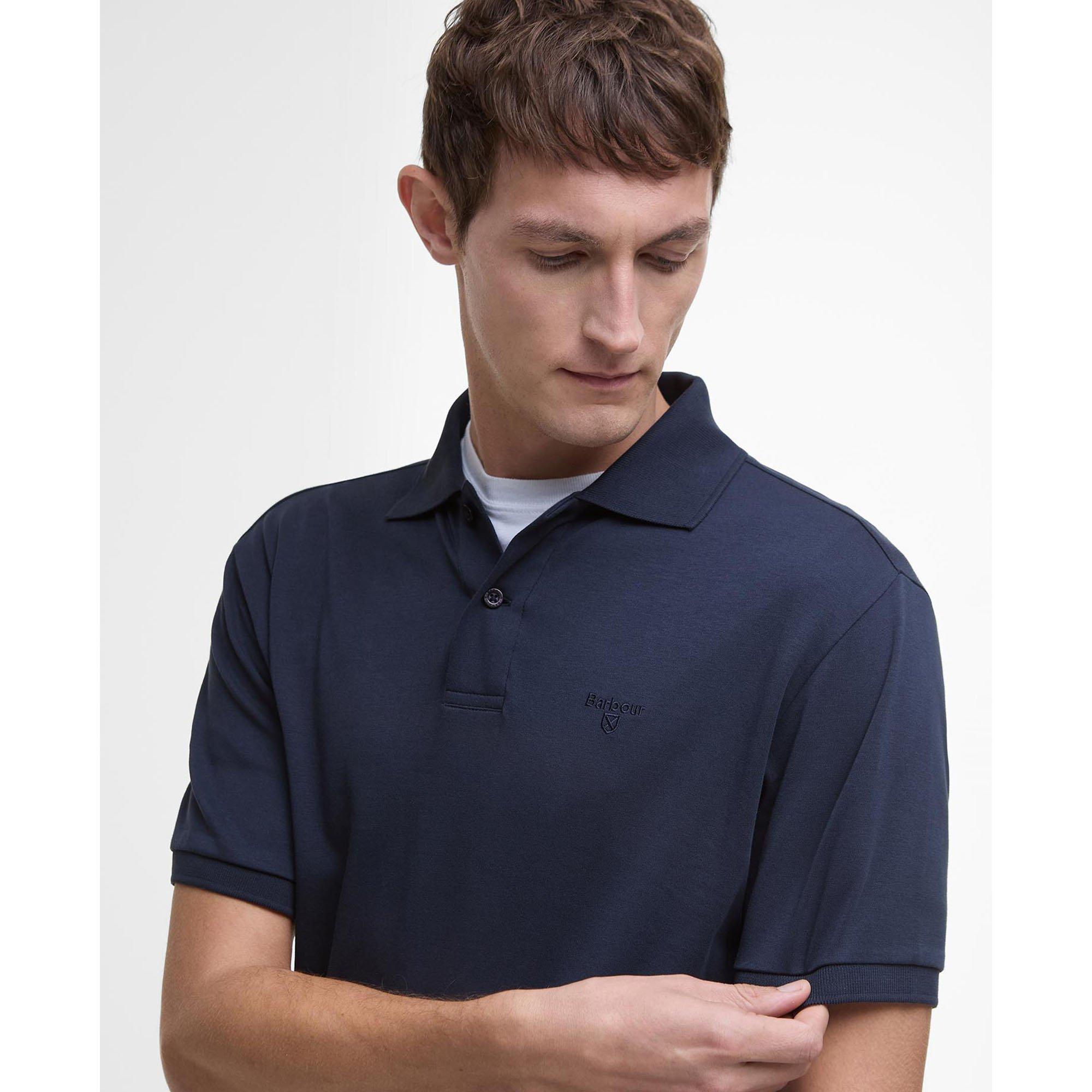 Men's Hylton Interlock Tailored Fit Polo