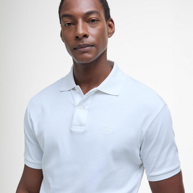 Barbour Polo Hylton Interlock &agrave; coupe ajust&eacute;e pour hommes