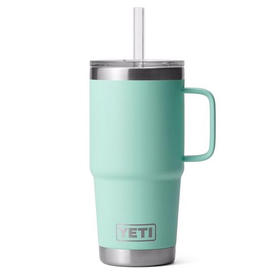 Yeti Rambler  174  Mug with Straw Lid  25 oz 