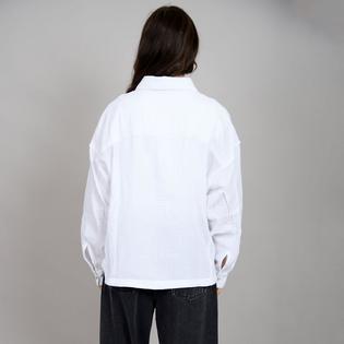 Oak & Ivy Chemise &agrave; manches longues Bubble Gauze pour femmes