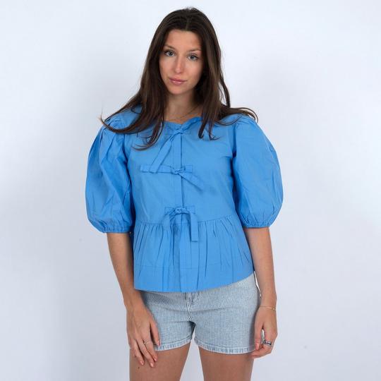 Oak & Ivy Women s Tally Poplin Top