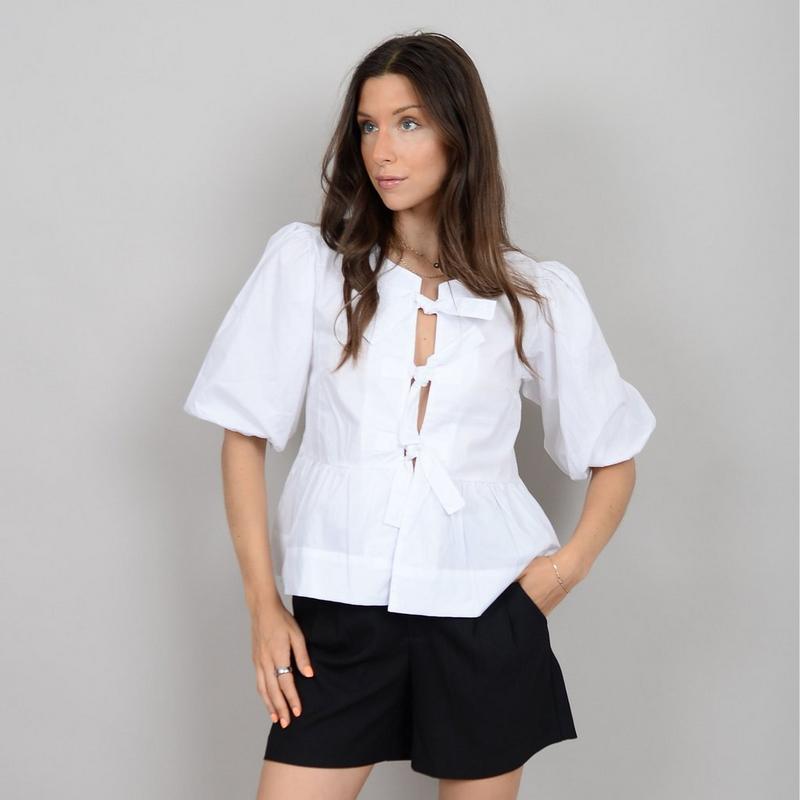 Oak & Ivy Haut Tally Poplin pour femmes