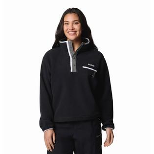 Columbia Women's Helvetia&#x2122; II Cropped Half-Snap Fleece Top