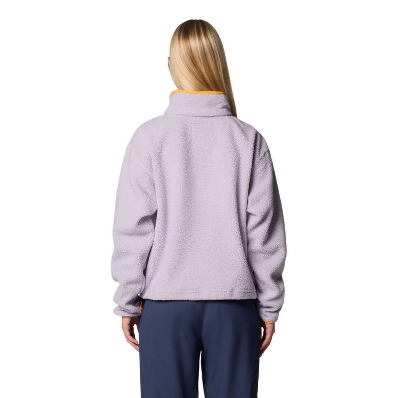 Columbia Haut en molleton court &agrave; demi-fermeture boutonn&eacute;e Helvetia™ II pour femmes