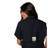 Chemise  court e   manches courtes tiss e Cove Beach pour femmes