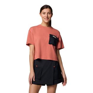 Columbia Women's Cove Beach&#153; Cropped Pocket T-Shirt