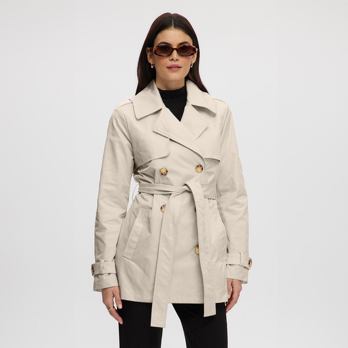 AMERI　TRENCH LIKE MIDI COAT Ameri vintage TRENCH LIKE MIDI COAT