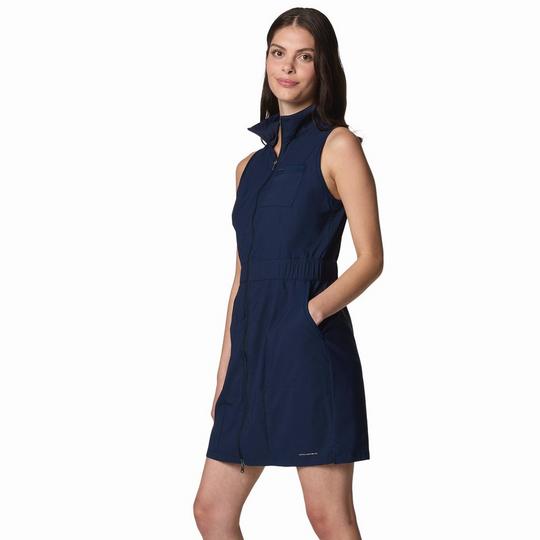 princess polly baby blue dress Long Sleeves Navy Blue Chiffon Lace Short Wedding Mother Bride Dress|  Misdress main image 0