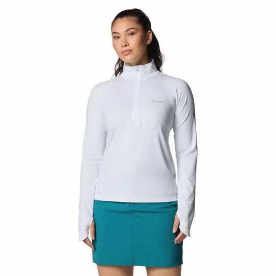 Columbia Women s Summit Valley  153  Long Sleeve Half-Zip Top
