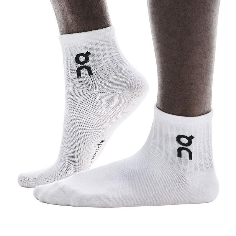 On Chaussettes mi-longues Logo unisexes (paquet de 3)
