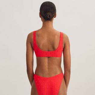 Polo Ralph Lauren Women's Allover Pony Scoop Neck Bikini Top