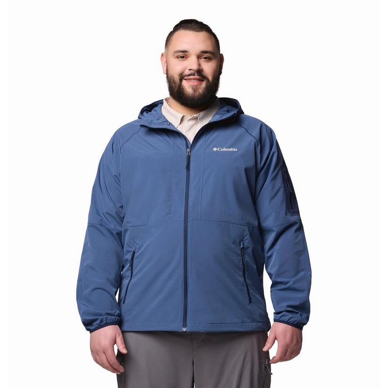 Columbia Veste &agrave; capuchon Softshell Tall Heights II pour hommes