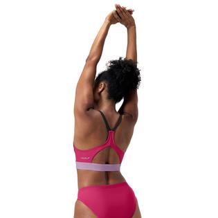 Speedo Women's Colourblock Racerback Bikini Top