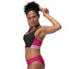 Haut de bikini   dos nageur Colourblock pour femmes