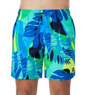 Speedo Men's Printed Redondo Edge 18" Volley Swim Trunk