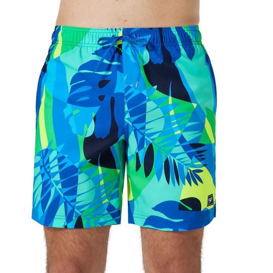 Speedo Men s Printed Redondo Edge 18  Volley Swim Trunk