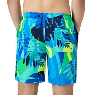 Speedo Men's Printed Redondo Edge 18" Volley Swim Trunk