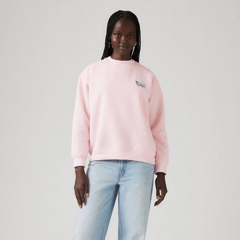 Levi's Chandail &agrave; col rond graphique pour femmes