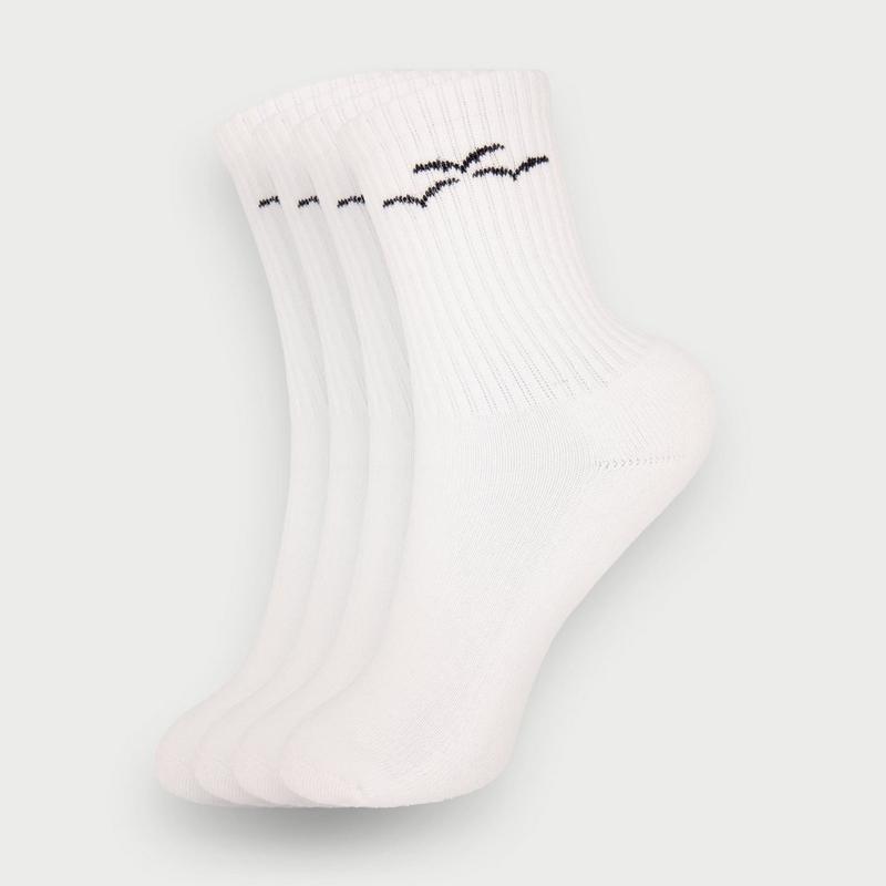 Lazypants Chaussettes mi-mollet Logo pour enfants (paquet de 2 paires)