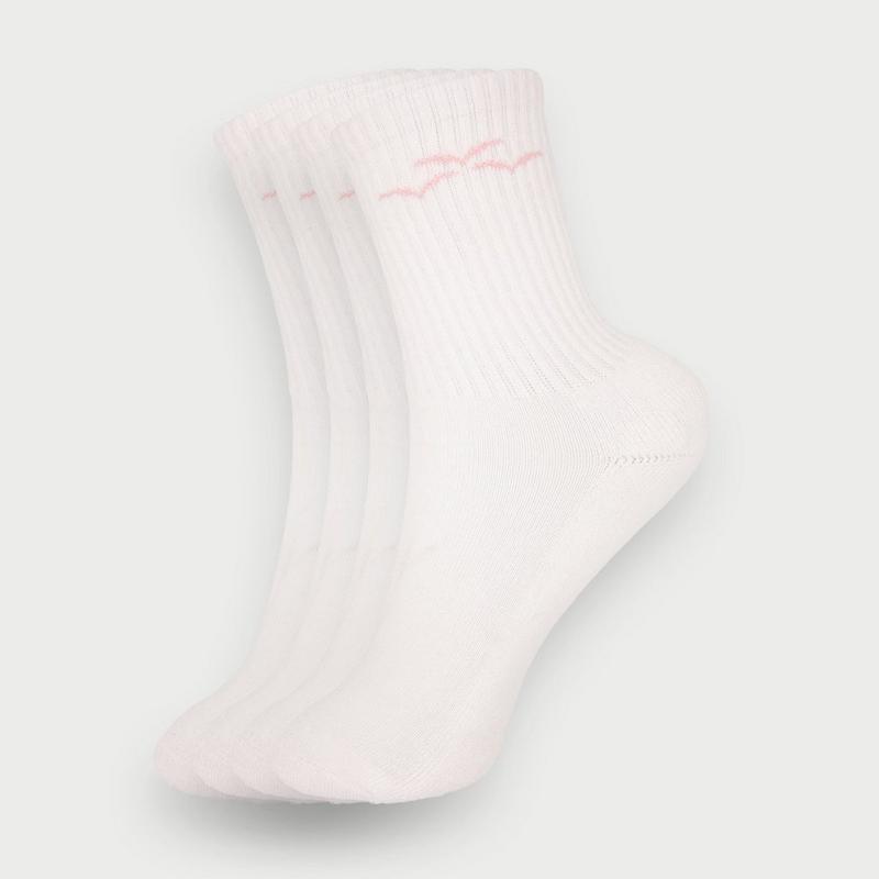 Lazypants Chaussettes mi-mollet Logo pour enfants (paquet de 2 paires)
