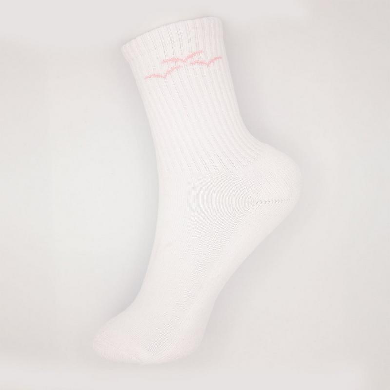 Lazypants Chaussettes mi-mollet Logo pour enfants (paquet de 2 paires)