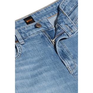 BOSS Women's Soft Kick Flare High Rise Jean