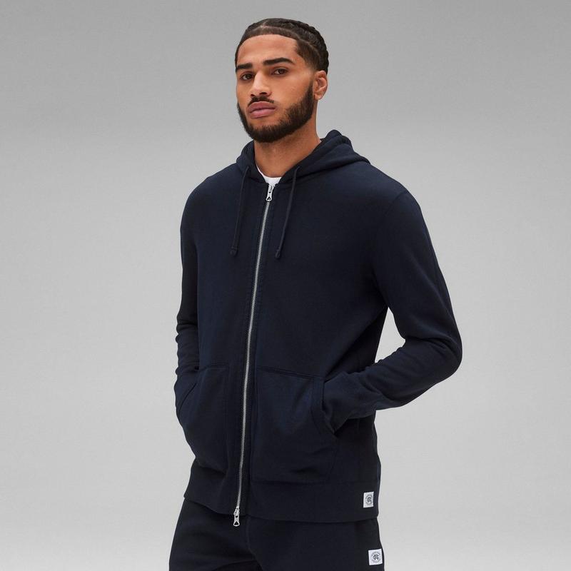 Reigning Champ Chandail &agrave; capuchon avec glissi&egrave;re en tissu bouclette pour hommes