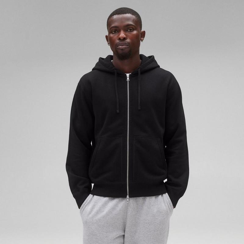 Reigning Champ Men's Midweight Terry Standard Full-Zip Hoodie