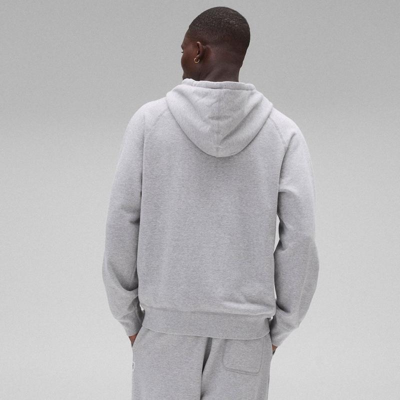 Reigning Champ Chandail &agrave; capuchon et &agrave; fermeture &eacute;clair compl&egrave;te en tissu &eacute;ponge mi-lourd pour hommes