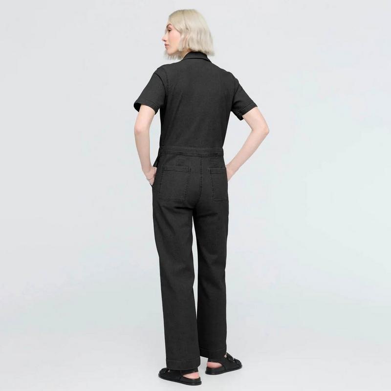 DUER Women's Stretch Canvas Girlfriend Jumpsuit
