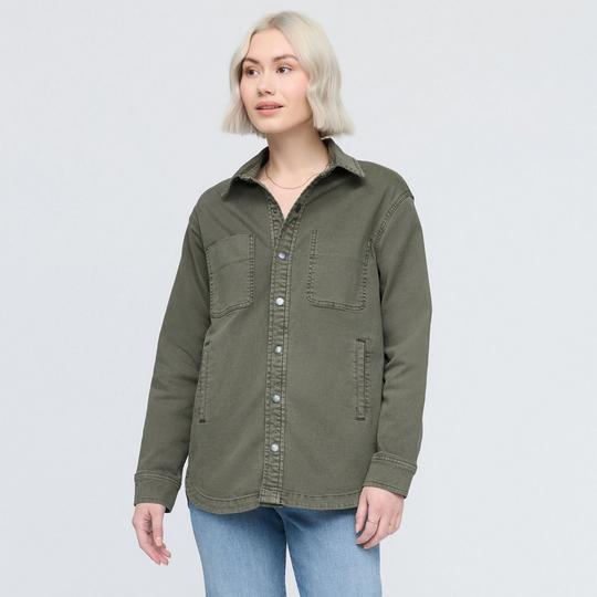DUER Women s LuxTwill Overshirt