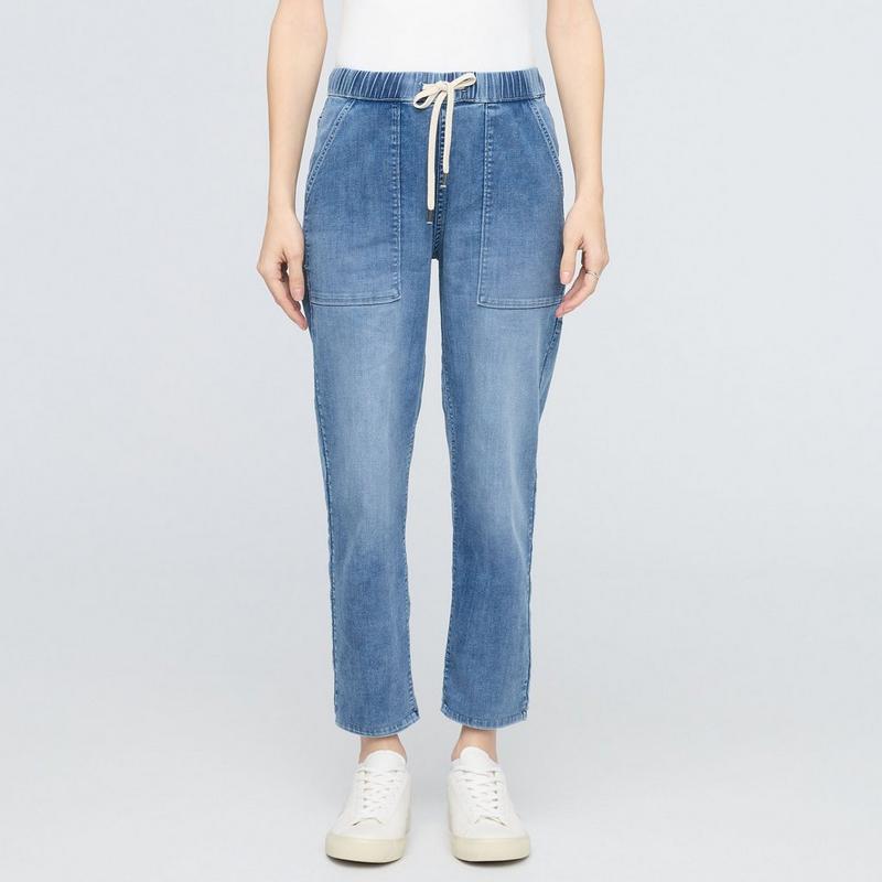 DUER Pantalon en denim de performance Harbour pour femmes