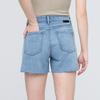 Women s Performance Denim  High Rise Relaxed Short