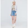 Women s Performance Denim  High Rise Relaxed Short