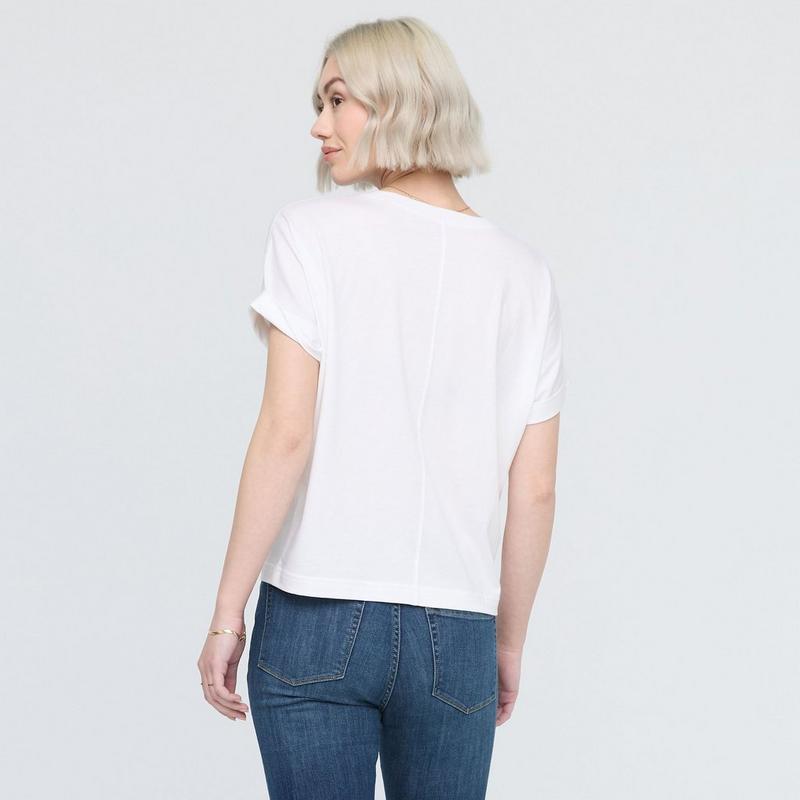 DUER Women's PurePima Vintage Dolman T-Shirt