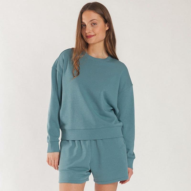 Lazypants Chandail Kiara en tissu bouclette pour femmes
