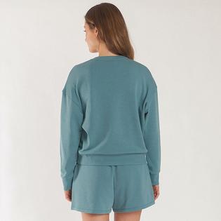 Lazypants Women's Kiara Crew Neck French Terry Sweatshirt
