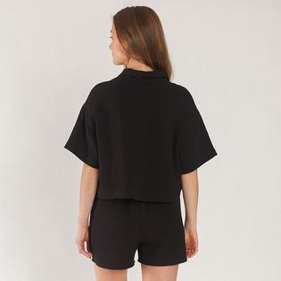 Lazypants Chemise courte en gaze de coton Tori pour femmes