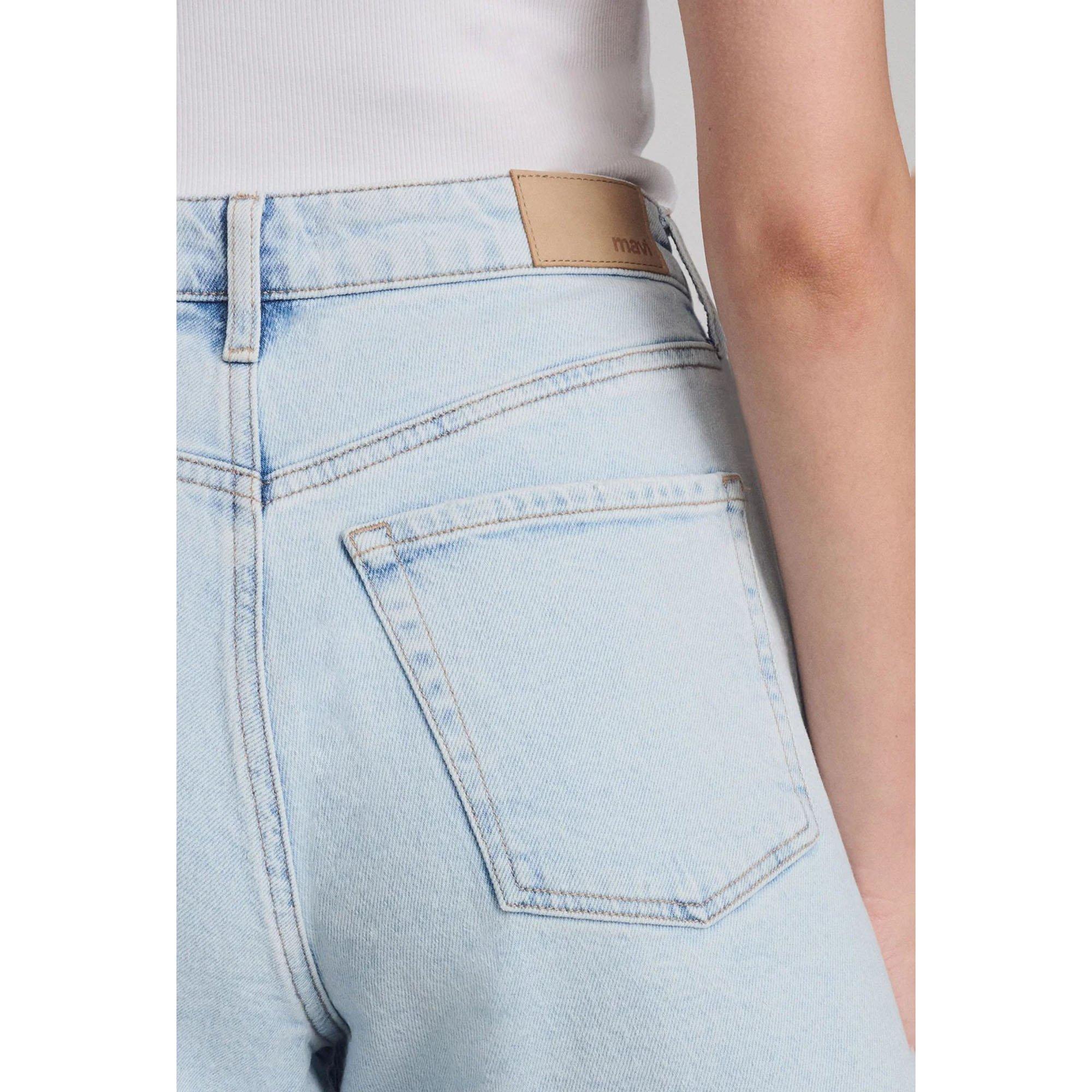 Women's Heidi Long Denim Short