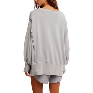 Free People Women's Graphic Camden Pullover Sweatshirt
