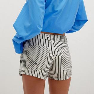 Free People Women's Now or Never Railroad Denim Short