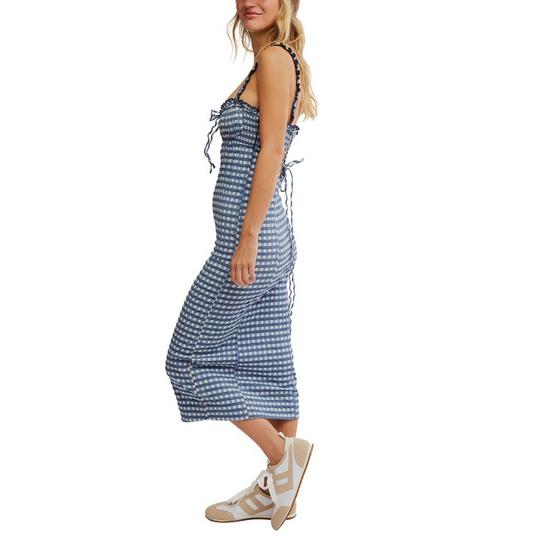 floral chiffon tiered midi dress Bohemian Beauty Floral Chiffon Tiered Midi Dress, Chocolate / S