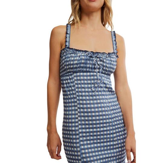 slim fit dress slacks 100% Cotton Forest Green Plaid Mini Dress - All Dresses