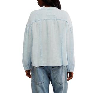Free People Women's Valley Double Cloth Shirt