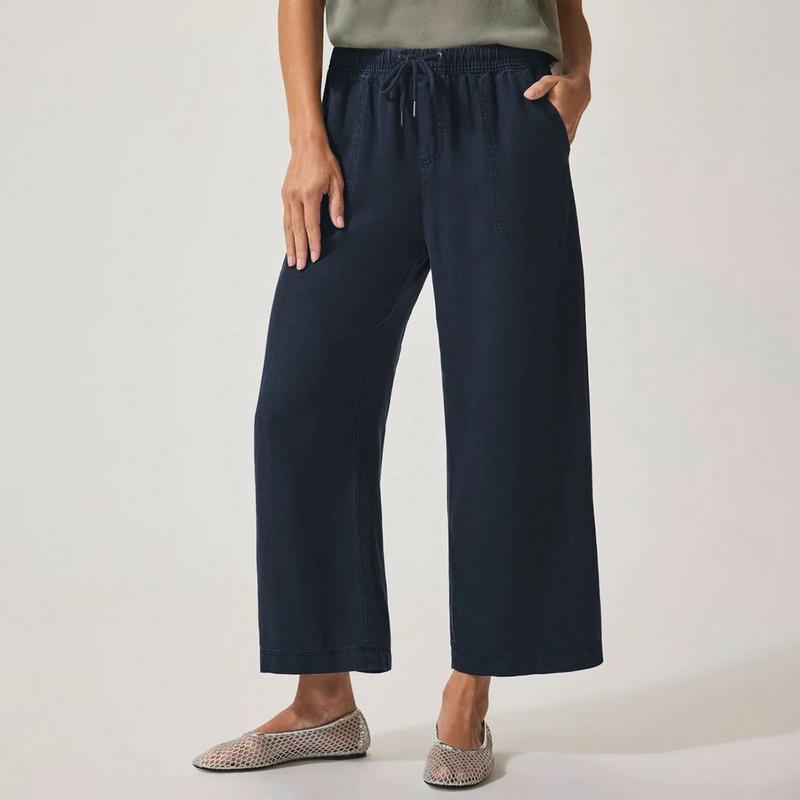 Splendid Pantalon court &eacute;vas&eacute; Angie Crop pour femmes