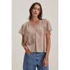Women s Park Crinkle Gauze Top