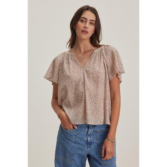 Velvet Women s Park Crinkle Gauze Top