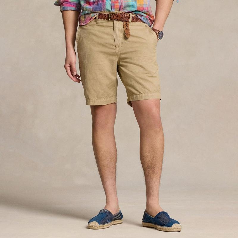 Polo Ralph Lauren Men's Classic Fit Cotton-Linen Short