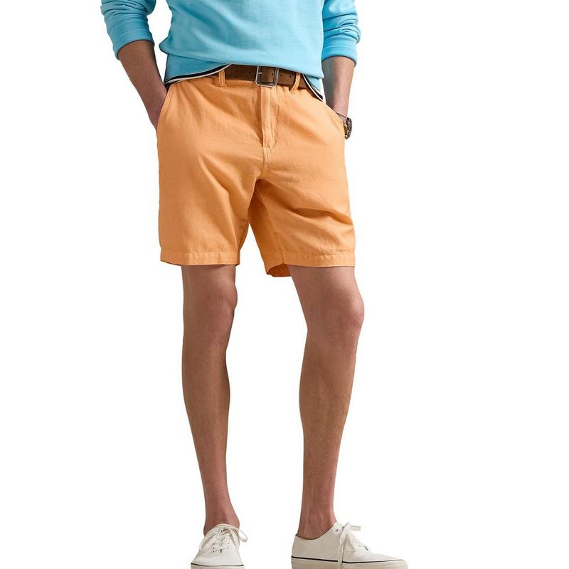 Polo Ralph Lauren Short en coton-lin &agrave; coupe classique pour hommes