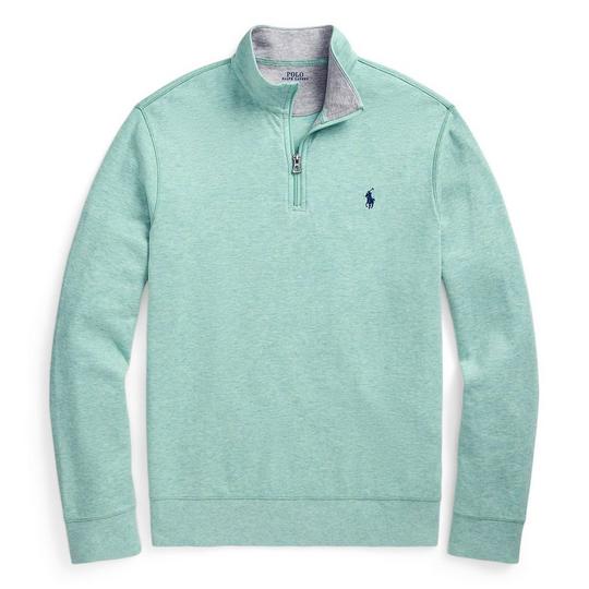 【M2】RALPHLAUREN Polo Ralph Lauren Men Color Block Hooded Half-Zip Hybrid